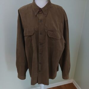 North River Outfitters Button Front Long Sleeve Shirt